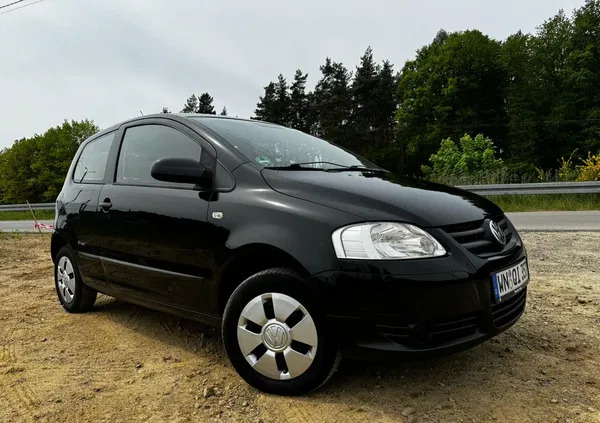 śląskie Volkswagen Fox cena 11400 przebieg: 170247, rok produkcji 2008 z Krynica-Zdrój